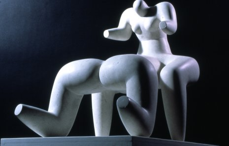 Fallen Centaur, 1986, Marble