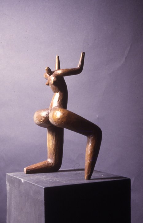 Satyr Model, 1986, Bronze