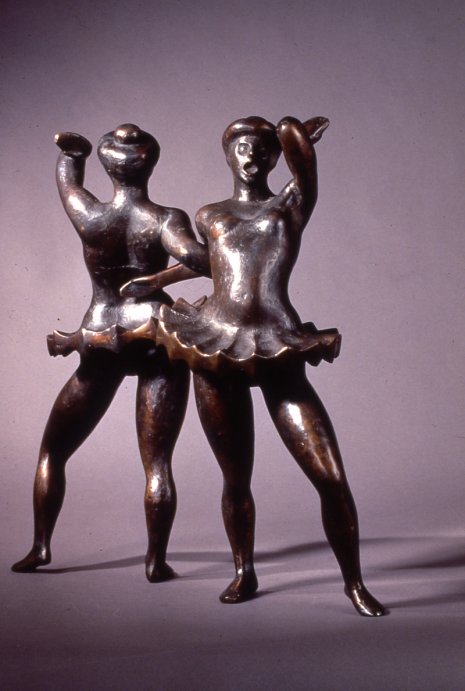 Pas de Deux, 1993, Bronze